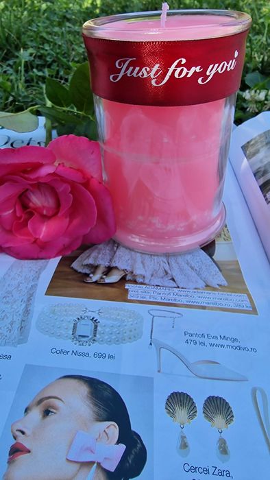 Lumânării cu bijuterie