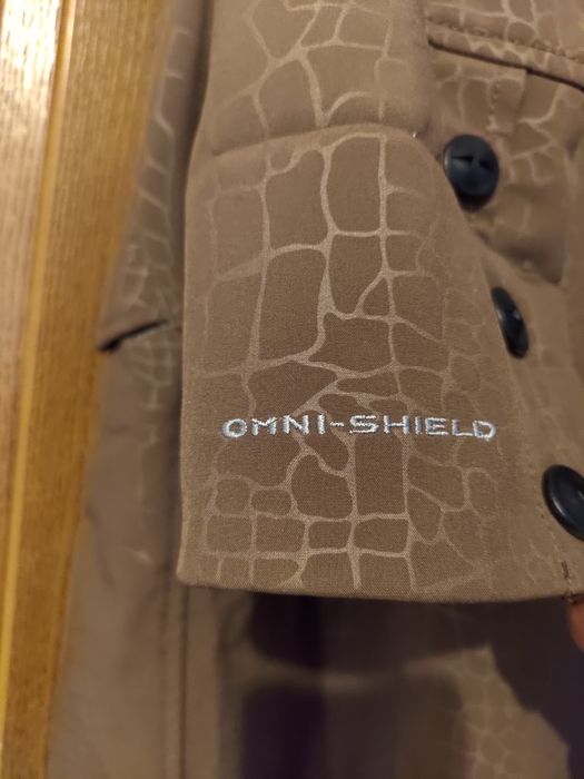 Pardesiu lung impermeabil pentru femei/fete Columbia Titanium