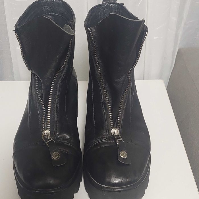 Дамски боти естествена кожа