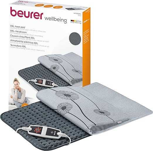 Термоподложка Beurer HK 125 Cosy Heat Pad Размер 60x40 cm. , сива