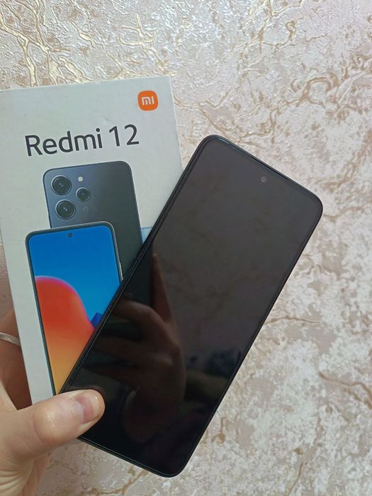 Redmi note 12  Rangi qora