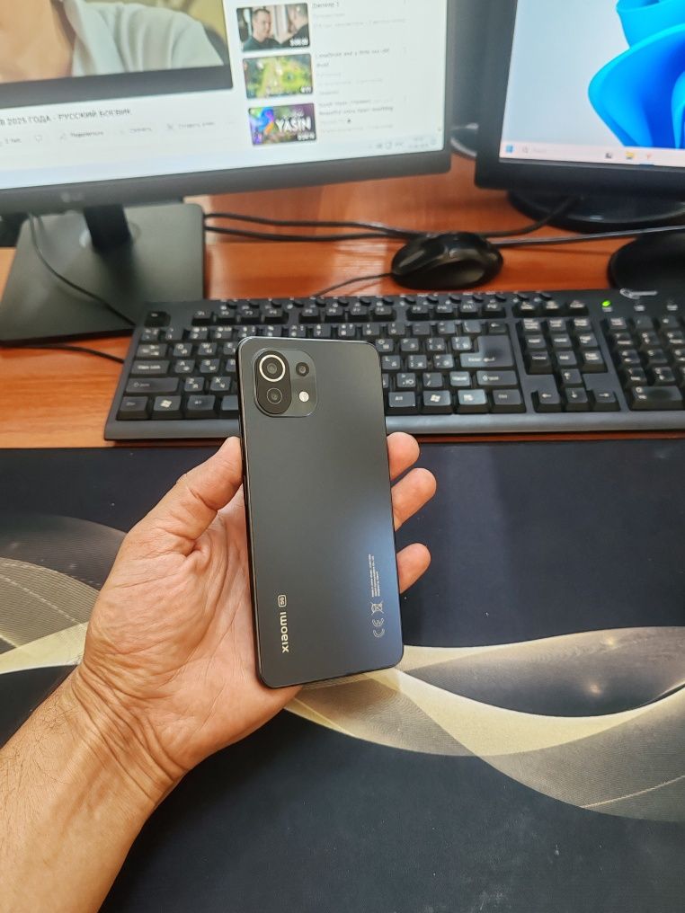Mi  11lite  8/128gb(2024) iwlawi zur aybi yuq tozza telefon