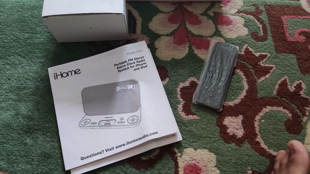 Ihome for ipod aux radio Радио колонка