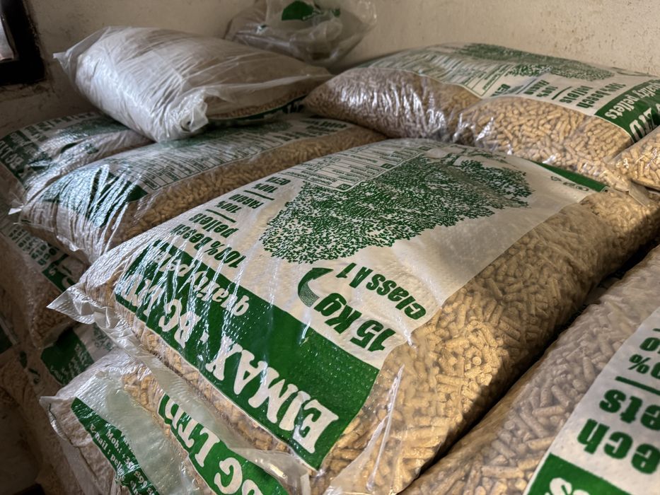 Пелети от широколистна дървесина