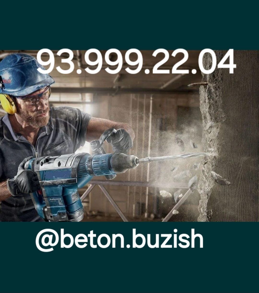 Beton buzish beton teshish beton kedish