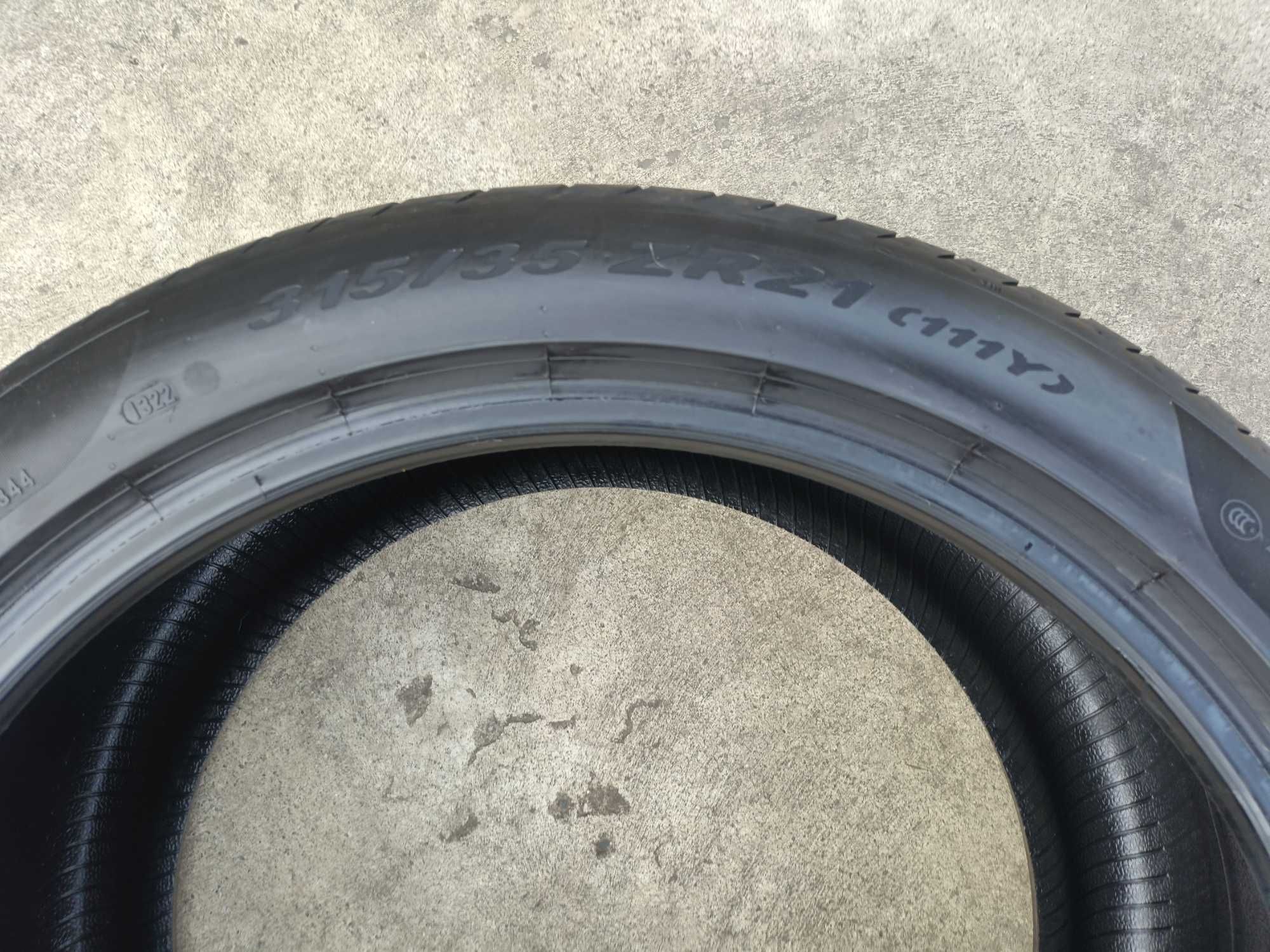 O anvelopa de vara 315 35 21 pirelli p zero cu 7,5 mm dot 2022