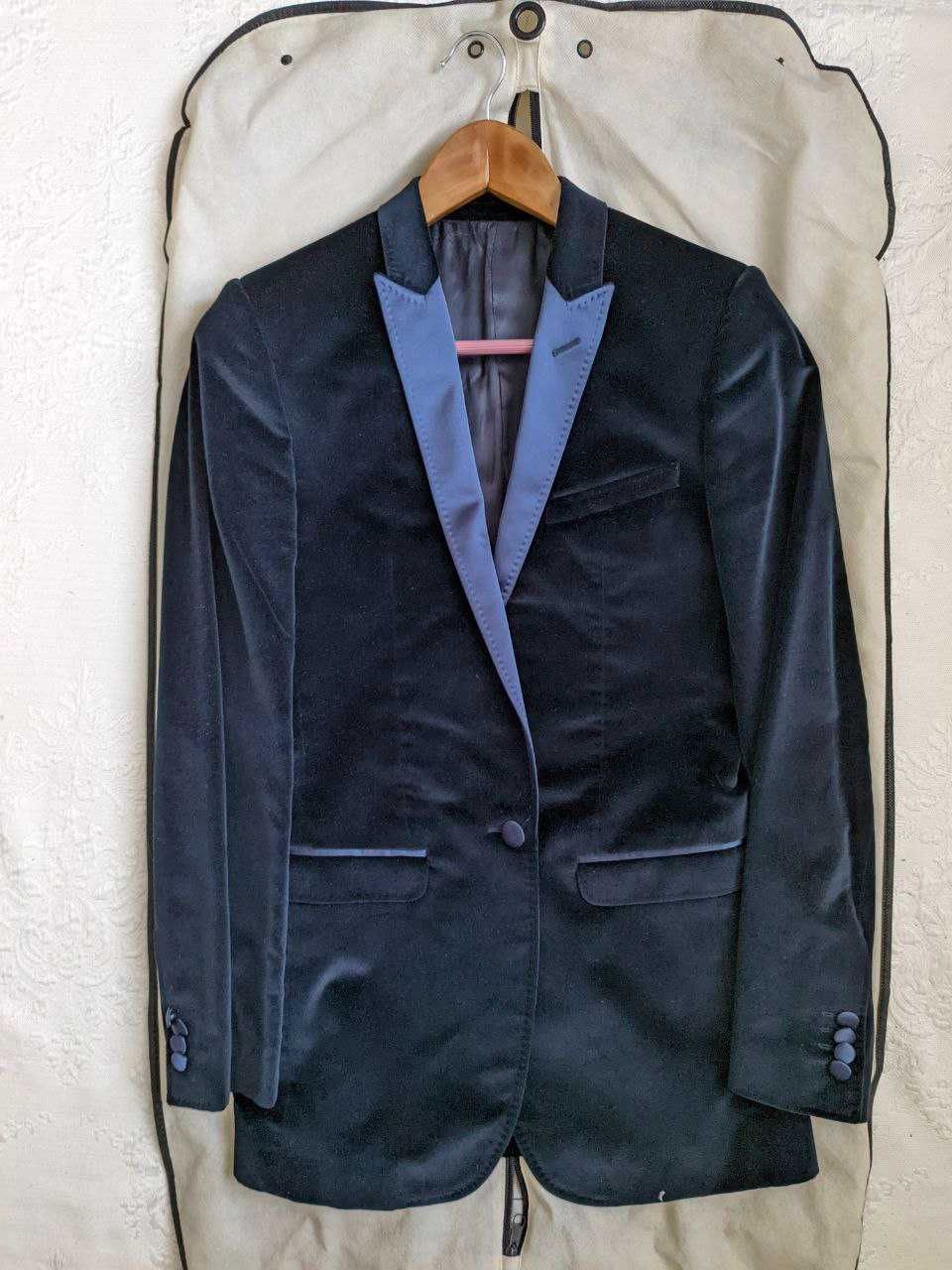 Dolce & Gabbana Velvet Black Tuxedo Jacket