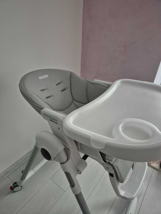 Стол Peg Perego Prima Pappa Follow me сив
