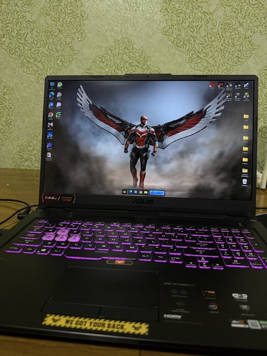 Продаю ASUS TUF GAMING F17 — Мощный игровой ноутбук + ПОДАРКИ
