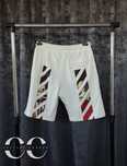 Pantaloni Scurți OFF-White Caravaggio Diagonal  • Calitate TOP •  QR