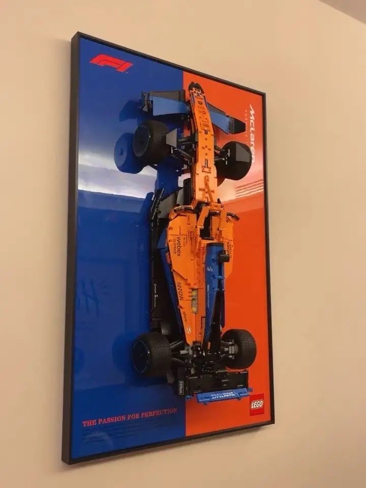 Лего постер McLaren Formula one Team