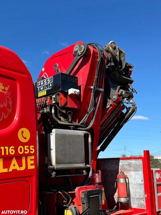 Camion cu Macara si Platforma SCANIA R480