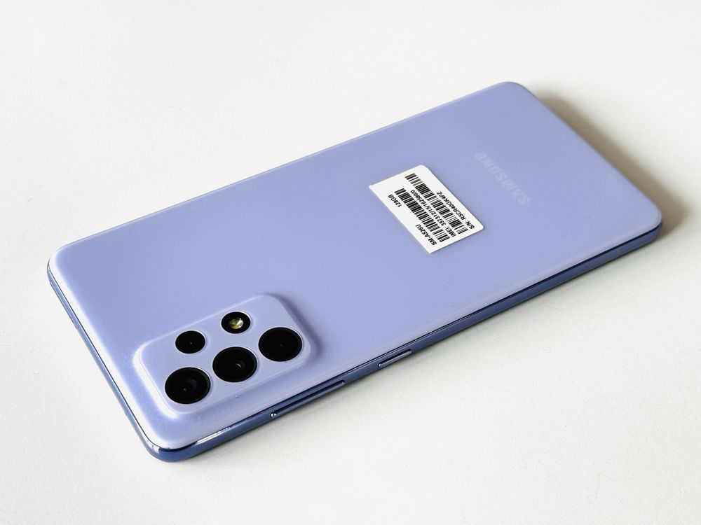 НОВ! Samsung A52 5G 128GB Purple Гаранция 6 месеца