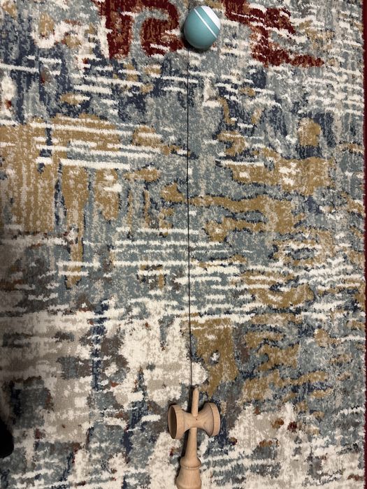 Kendama Sweets Classic Tracker Sea Blue Broken Shape ( ata + cutie )