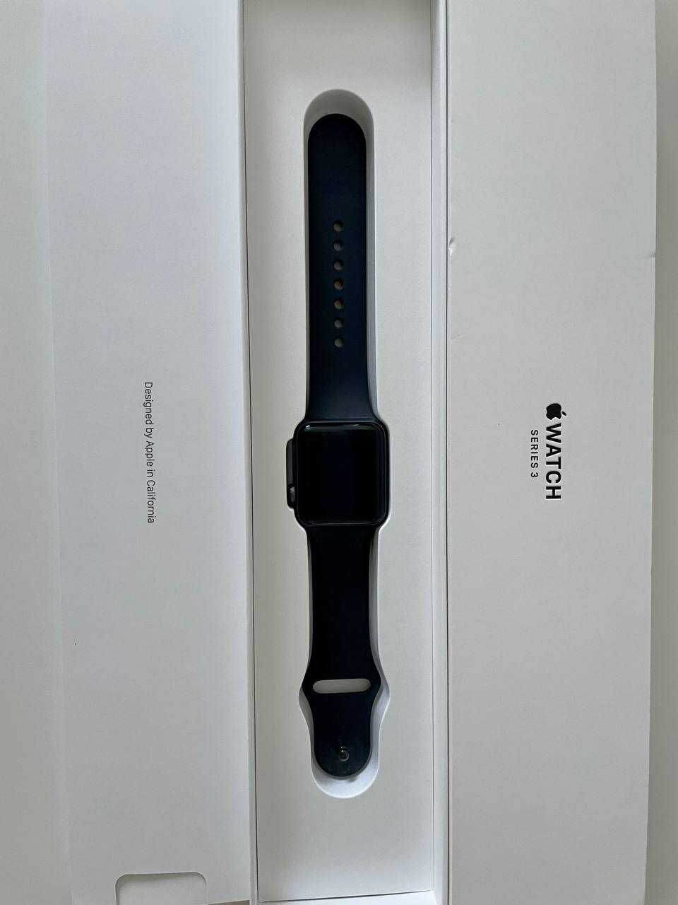 Apple Watch series 3/38mm. Смарт часы. Цвет Space gray