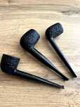 Lot 3 pipe – mix clasic și rustic, forme echilibrate, stare excelentă