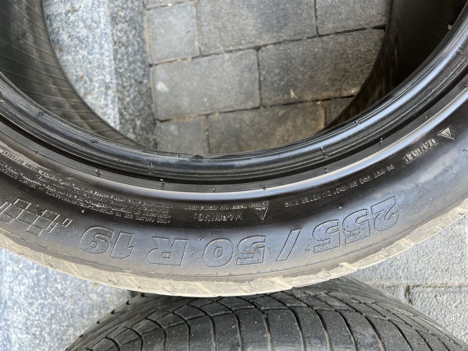 Автошины Michelin 255/50 R19 б/у 5шт