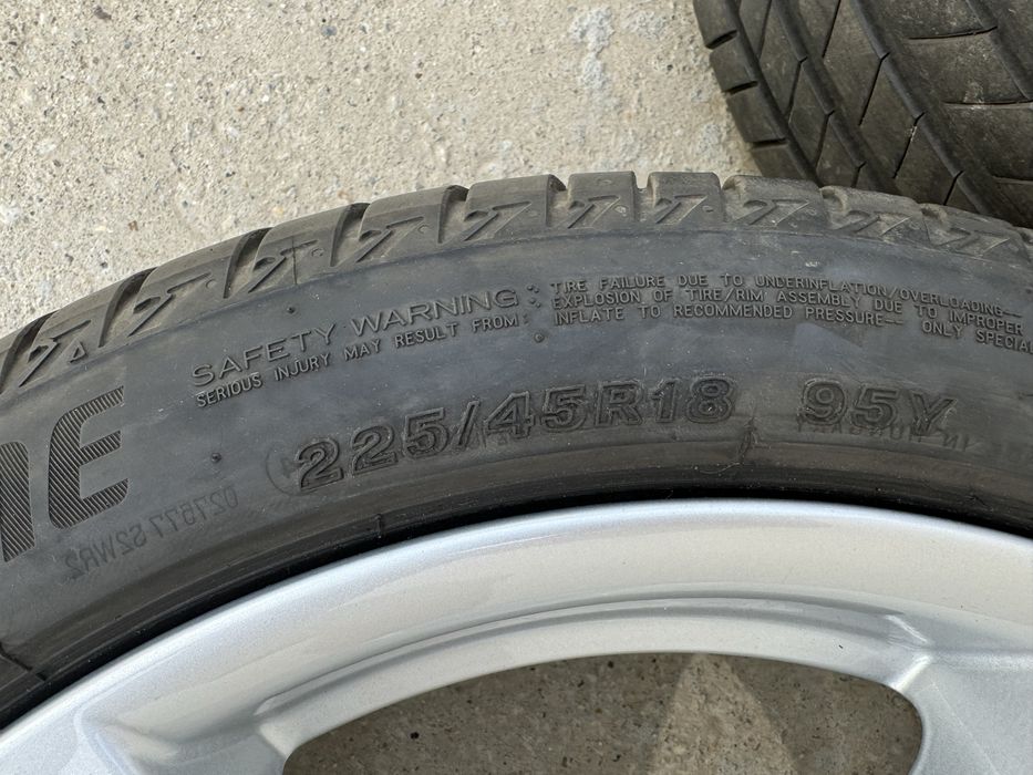 Jante cu anvelope Bmw M pe 18 pentru Bmw seria 4