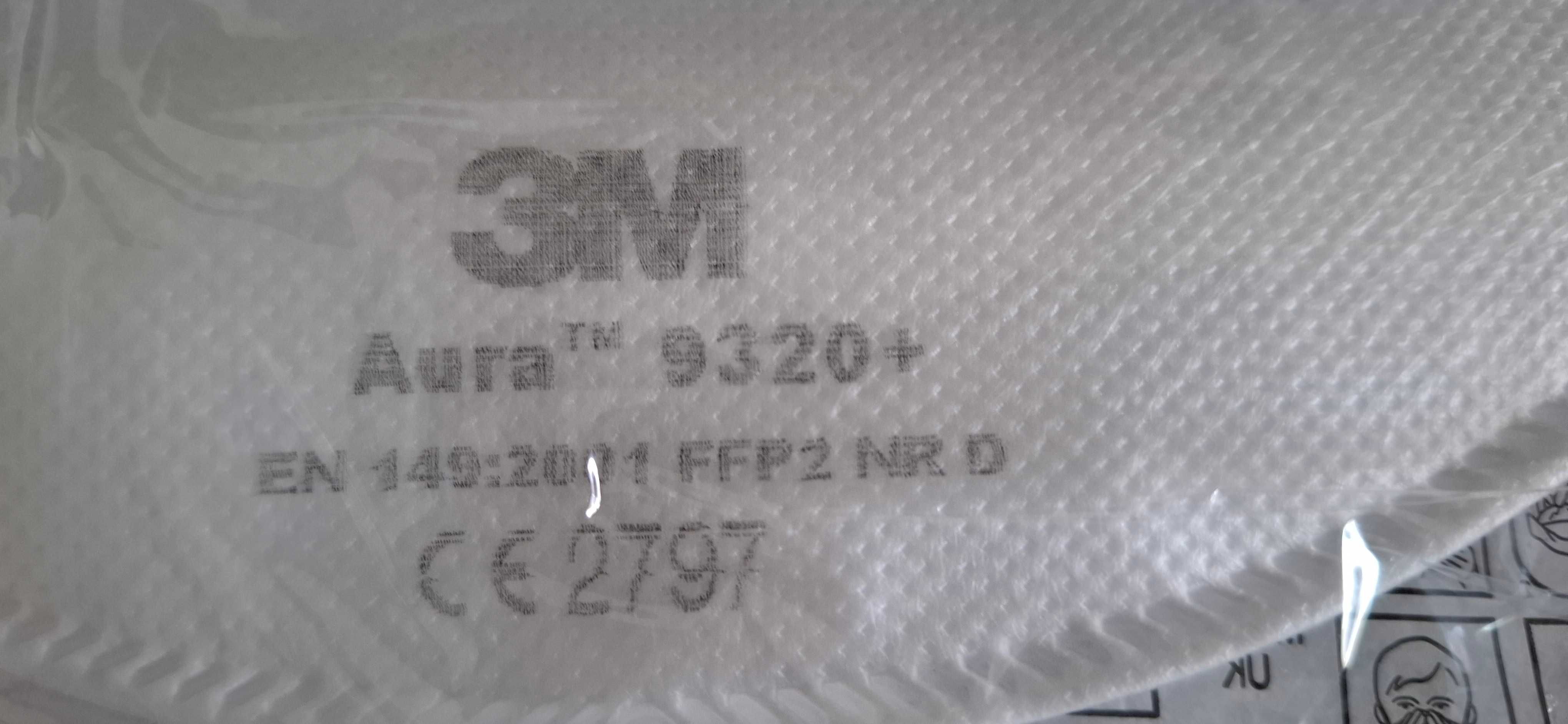 3M сгъваема маска / респиратор 3M Aura 9320+ FFP2
