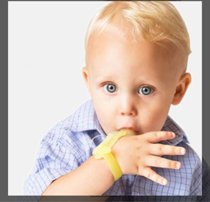 Protector de deget din silicon pentru sugari, ajustabil