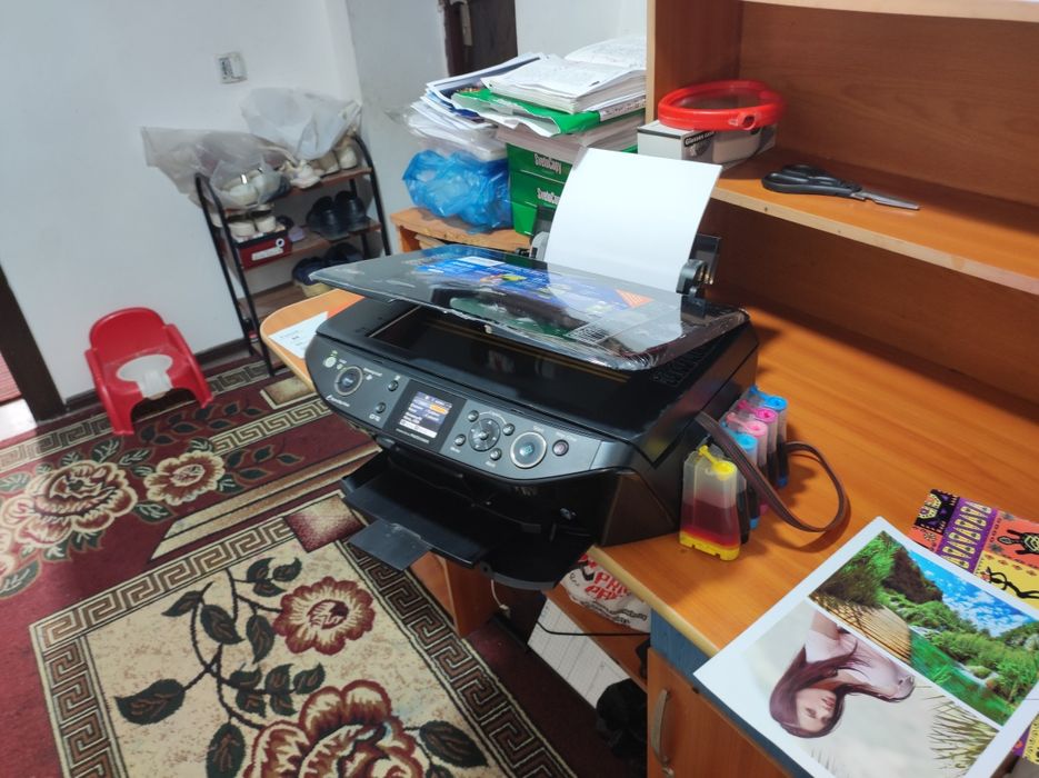 EpsonL 615 FuL HD 6 ta rangli tezkor kopia skanerli Fotostudya uchun