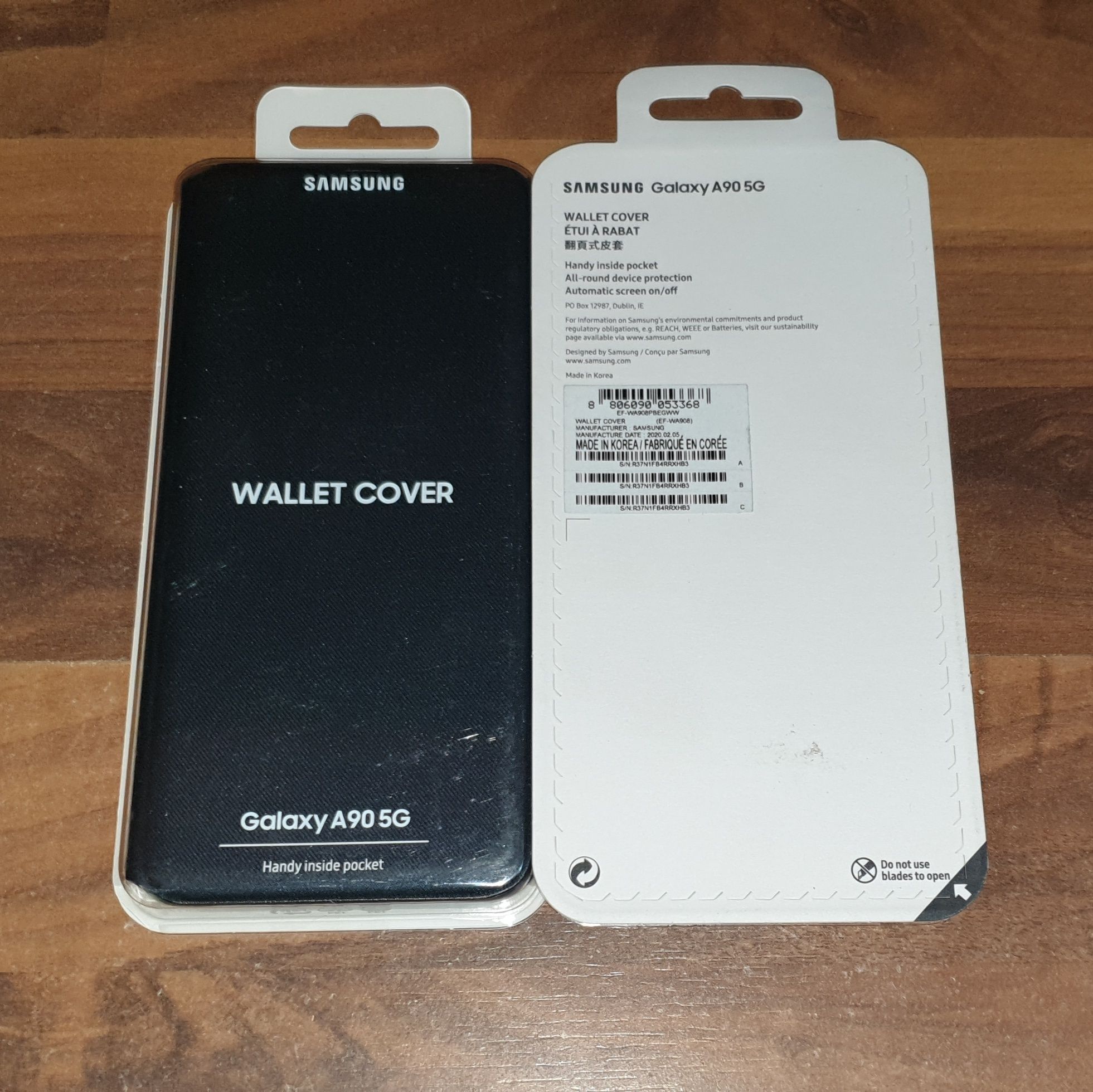 Husa flip smart activa originala Samsung Wallet Cover A90 5G