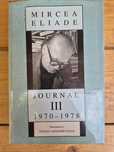 JOURNAL III 1970-1978 de Mircea Eliade