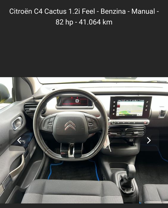Vand Citroen C4 Cactus ca nou