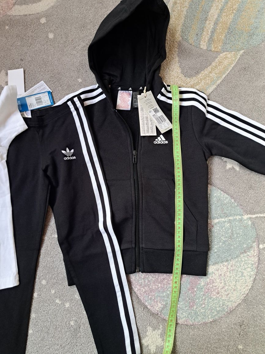 Adidas 116см комплект за момиче Оригинален