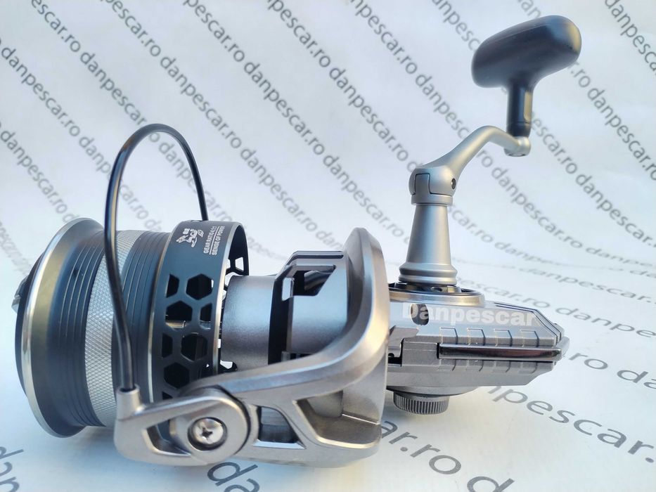 SET 4 Mulinete Crap Line Winder KK8000 cu tambur long-cast 0,40mm/260m