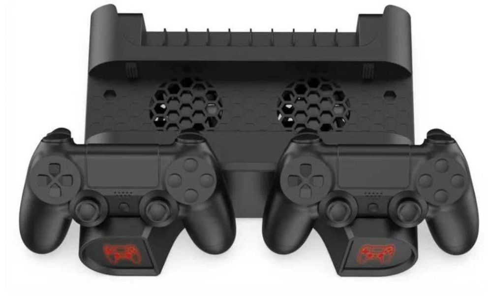 Подставка вертикальная Dobe New Cool Gamer PS4, PS4 Pro, PS4 Slim