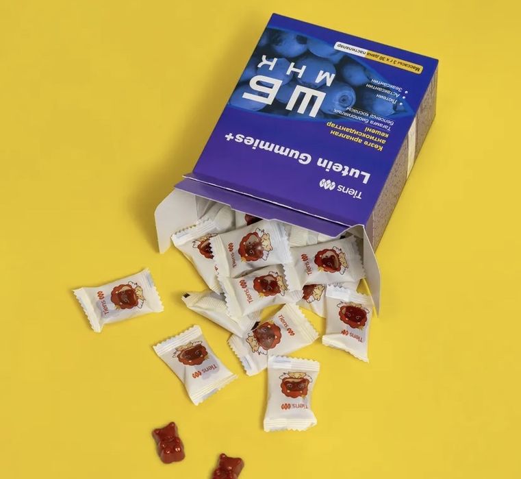 Продается Комплекс антиоксидантов для глаз Lutein Gummies+!