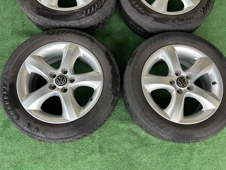 5х100 15 оргинални vw polo golf 4 bora seat