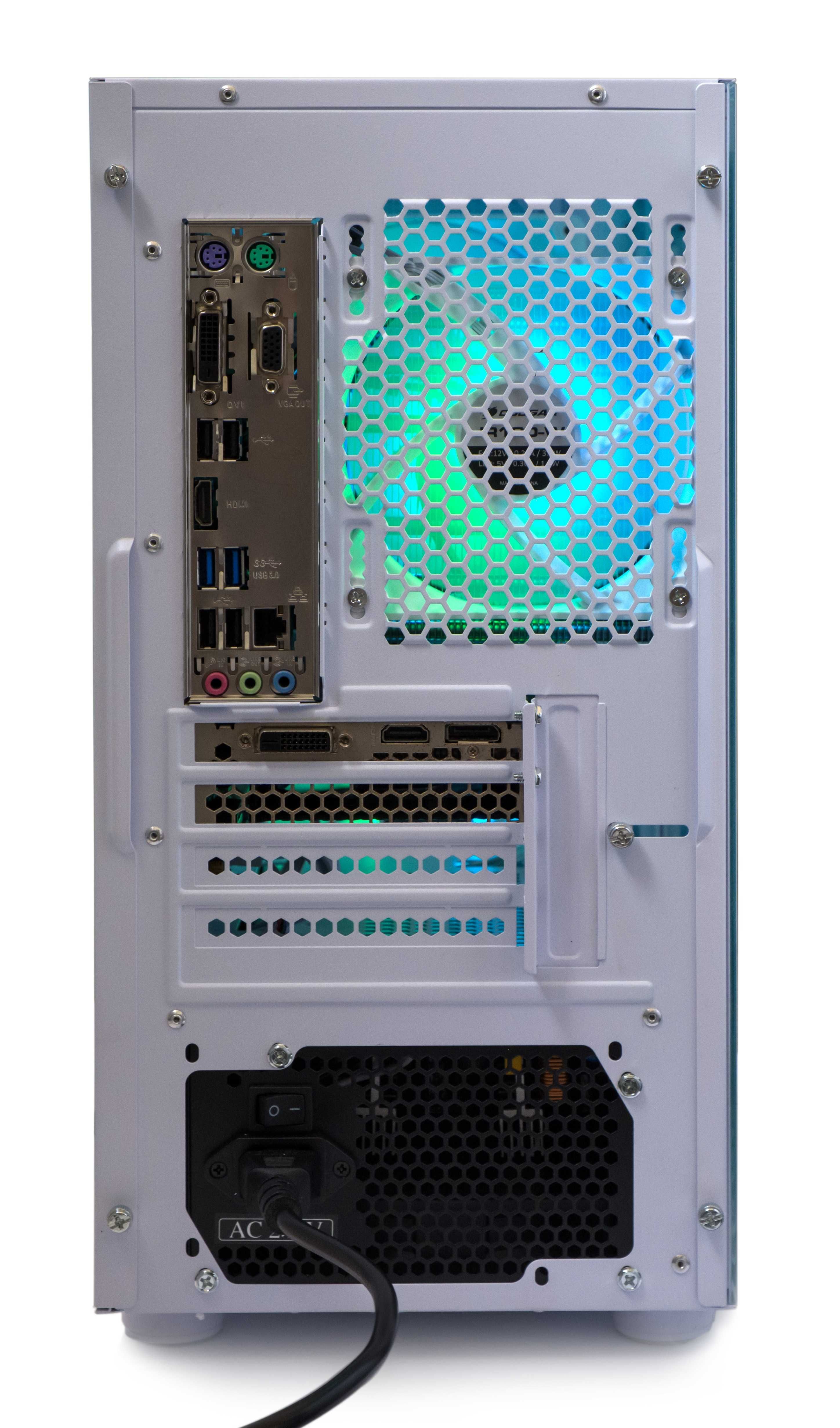 Геймърски компютър i7 RTX 2060 SUPER 8GB GDDR6 RAM 16GB SSD 512GB ARGB
