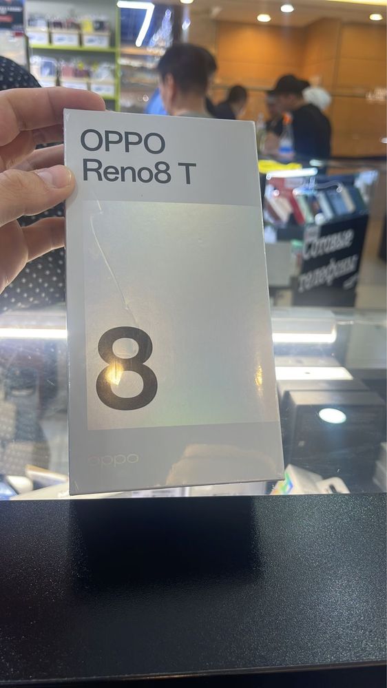 Новинка! Oppo Reno 8T 8/128Gb / Новый! Каспи QR / Jusan JMart