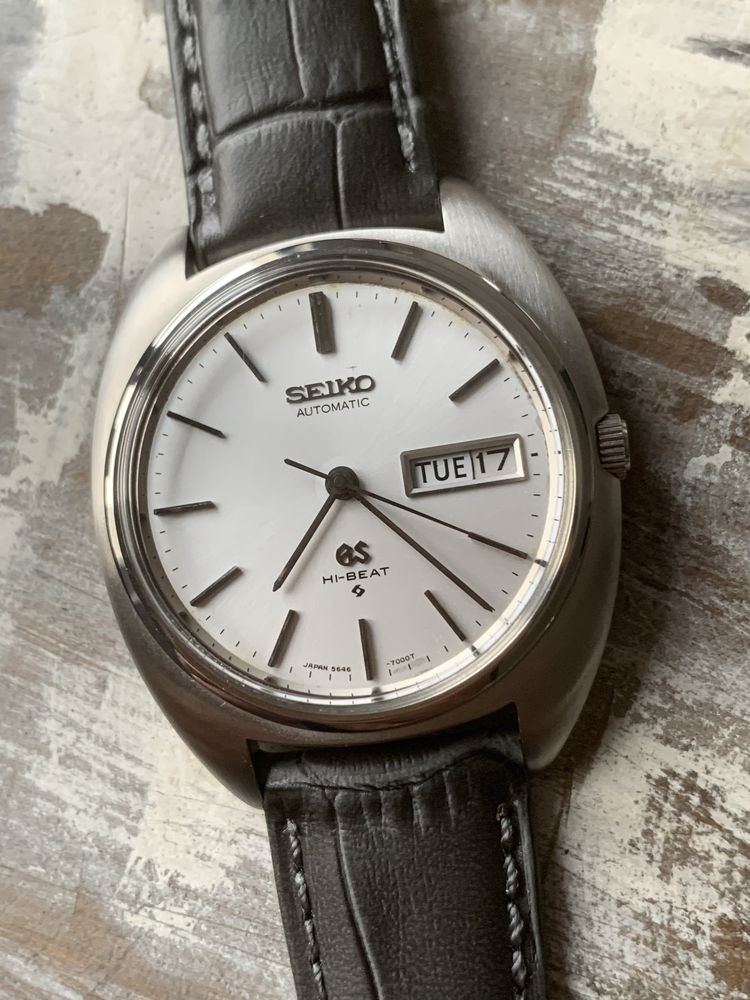 Grand Seiko GS Hi Beat-1970 г. дрес японски автомат 5646-7000,