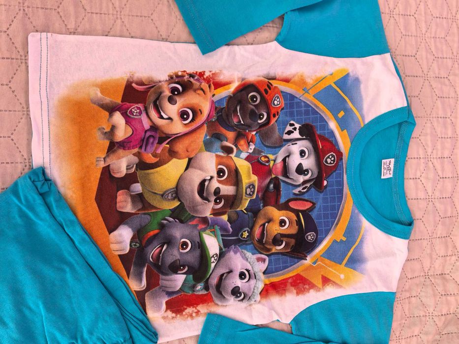 Нови български пижами момче Paw patrol 110 и 116