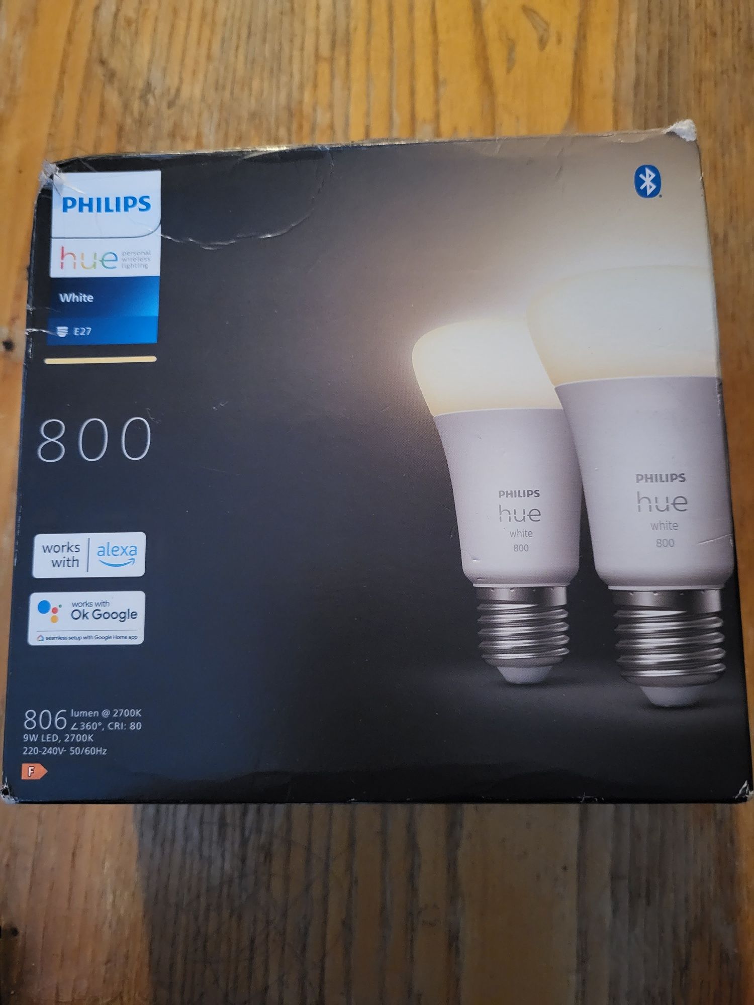 Vand bec philips hue 800