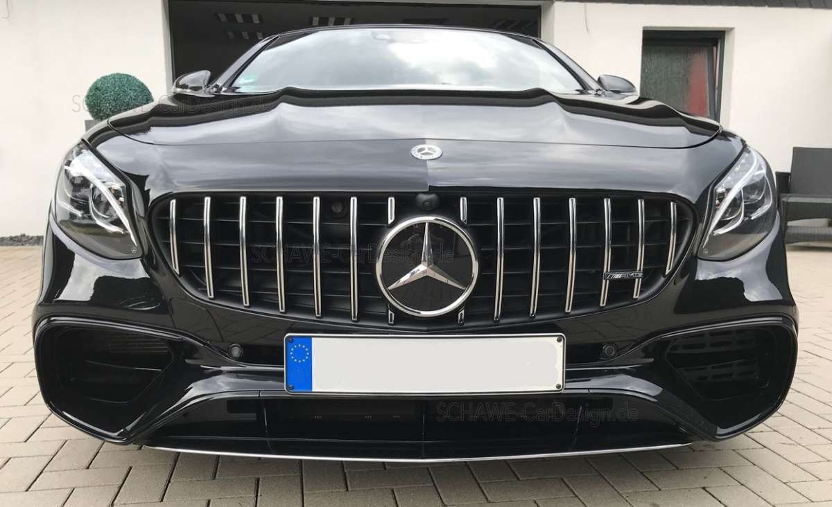 W217 C217 S63AMG броня дифузьор накрайници решетка Mercedes Facelift