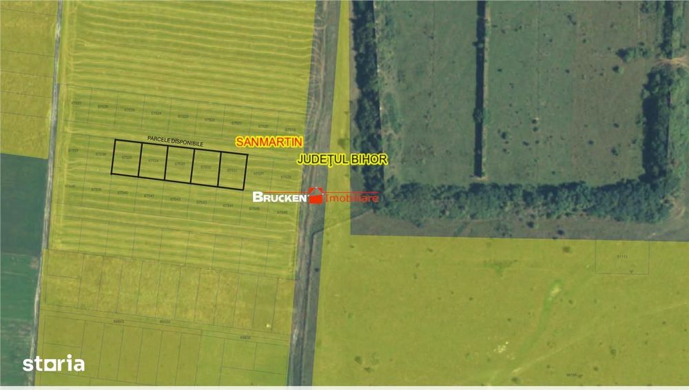 5 Parcele Pentru Casa | Zona Rezidentiala I Dezvoltare | Cihei