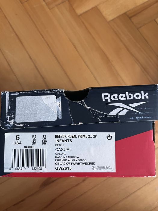 Кецове Reebok Royal prime 2.0 размер 22