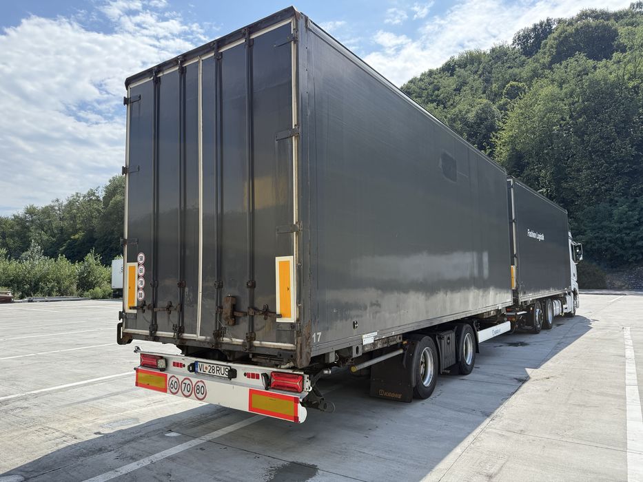 Mercedes Actros BDF +remorca  +containere