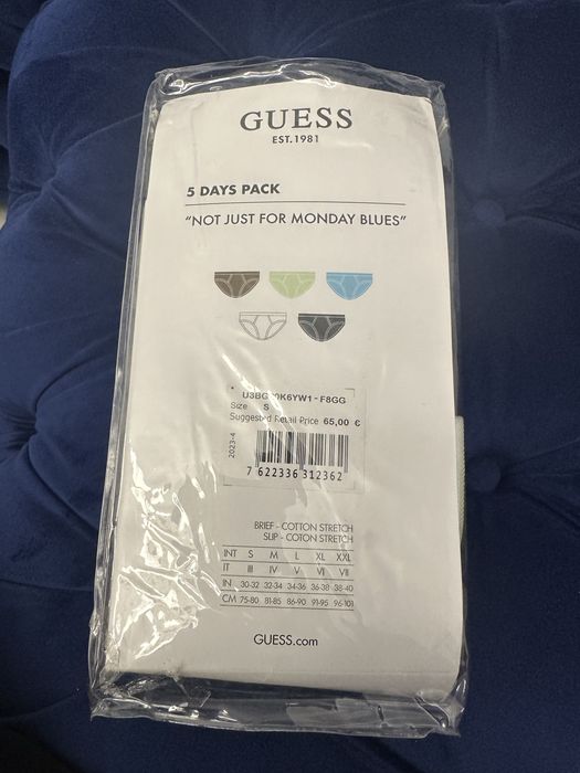 Seturi chiloti barbati noi originali Guess si Armani