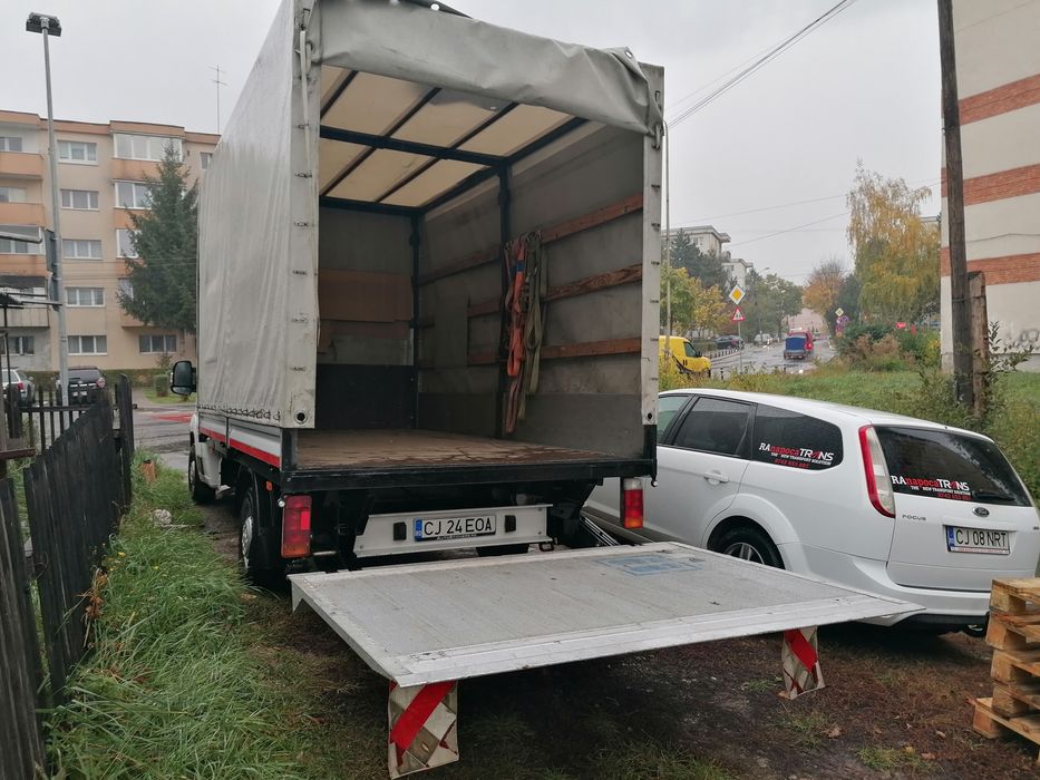 Transport marfă orice destinație / + lift hidraulic / tractări auto