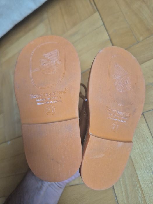 Ghetuțe Zecchino d'Oro, Piele Full Grain, Cauciuc Natural - 21