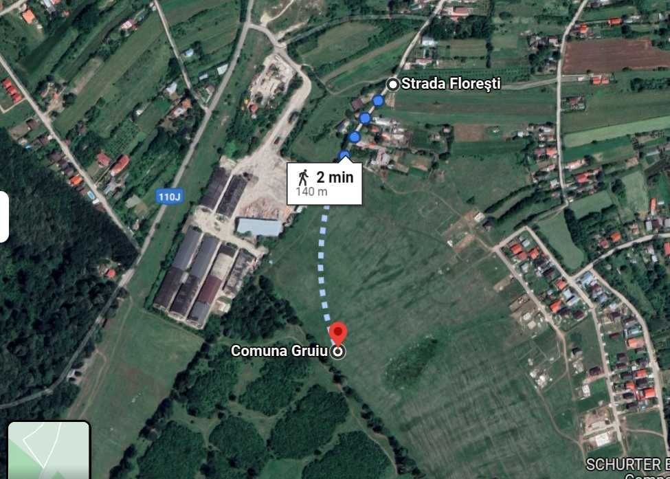 Teren intravilan zona padurii Snagov, curent, asfalt, gaz, canalizare