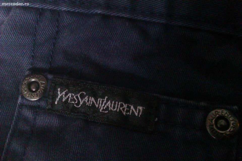 Pantaloni Yves Saint Laurent- ofertă