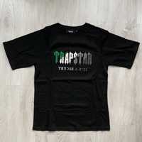 Tricou Trapstar Negru - Verde L