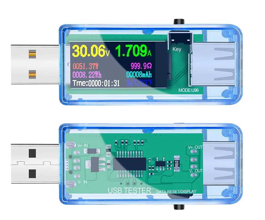 Продам новый в упаковке USB тестер 13 в 1 от 3 до 33 вольт + нагрузка