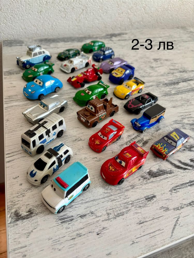 Колички Hot Wheels / Cars / Matchbox – Цени от 2 до 7 лв